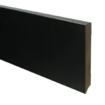 MDF Hoogplint Zwart 8 cm